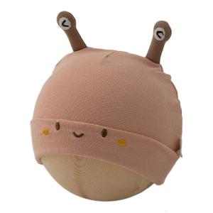 Cute Hat Soft Baby Bonnet Cap Cartoon Spring Hat Elastic Bonnet Cap for Baby Toddler Newborn Kid Child Breathable Hat