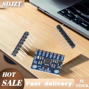 SDJZT 1Set GY-521 MPU-6050 MPU6050 3 Axis Analog Gyroscope Sensors + Accelerometer Module For ATmega328P With Pins 3-5V DC Moudle
