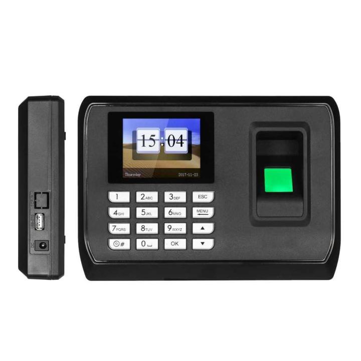Biometric Fingerprint Password Attendance Machine Employee Checking-in ...