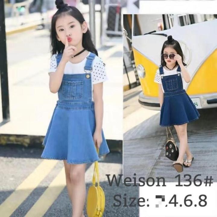 Jumper dress for kids Lazada PH