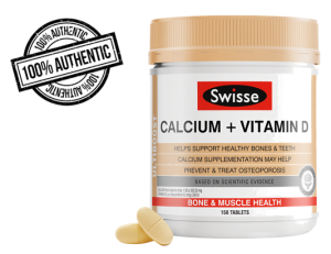 [SG l Authorized] Swisse Ultiboost Calcium + Vitamin D 150 / 250 Tabs [BeautyHealth.sg]