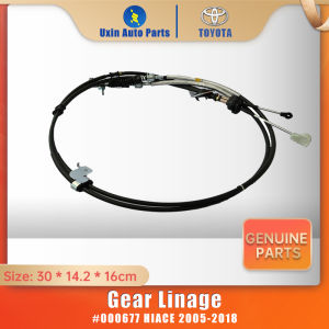 UXIN AUTO PARTS Genuine Parts Gear Shift Cable 33820-26320 Automatic Transmission Control Lever Cable #000677 for Toyota Hiace 2005-2018 Gear Linage Shifter Cable Gear Shift Cable Shift Cable Gear Selector