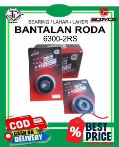 BEARING SCOYCO 6300-2RS BEARING / LAHAR / LAHER / BANTALAN RODA BARANG BARU SPAREPART MOTOR MOTORCYCLE