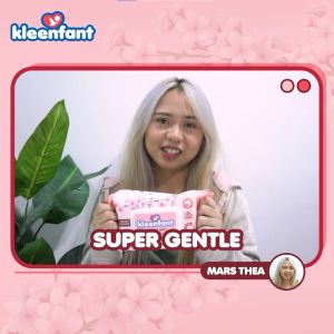 Kleenfant Cherry Blossom Scent Cleansing Wipes - Refreshing and Gentle Korean Wet Wipes for Face, Neck, and Eye Area - Removes Impurities, Maintains Natural Moisture - Safe and Irritation-Free - Collection