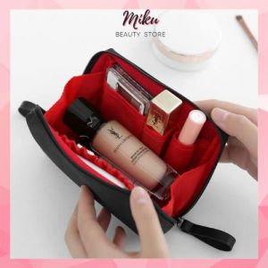 Portable Waterproof Nylon Cosmetic Bags Women Travel Small Makeup Handbag Make Up Organizer Bath Wash Bag