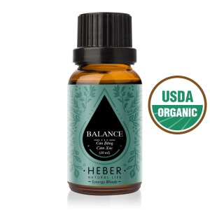 Tinh Dầu Cân Bằng Cảm Xúc - Balance Blend Essential Oil Heber Natural Life 100% Thiên Nhiên Nguyên Chất Xông Thơm Phòng