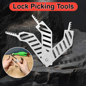 Lock Pick Tool Lock Picking Artifact Stainless Steel Key Decoder Locksmith Hardware Tools