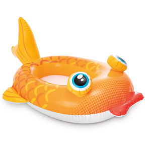 Intex 59380 Inflatable Swimming Pool Swimming Ring Seat For Children Cute Floating Ring Swimming Ring Cruiser Cute Cartoon Toys For Children Playing In Water Equipment