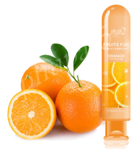 สินค้าขายดี เจลหล่อลื่น กลื่นส้ม 80ML.1ชิ้น ไม่ระบุชื่อสินค้า พร้อมส่ง