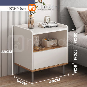 MEJA NAKAS KECIL / BED SIDE TABLE MINIMALIS SERBAGUNA / Meja Sudut / meja Nakas minimalis samping tempat tidur/kamar tidur meja samping / Meja samping tempat tidur/dirilis kosmetik /Nakas Minimalis/Meja Nakas Samping Tempat Tidur 2 Laci