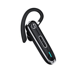 Tai nghe bluetooth kinh doanh trên tai với móc đeo tai xoay chip Qualcomm cảnh báo cuộc gọi chế độ phân chia điện thoại di động phổ thông nam giới