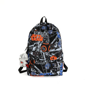 Techdoo Tas Ransel Astronout Karakter Tas Laptop Punggung Backpack Sekolah Kuliah Kerja Tas Pria Fashion TR610