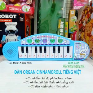 Đồ Chơi Đàn Piano Organ Kuromi Capybara Lái Máy Bay Phun Sương Đồ Chơi Đàn Nhạc Cho Bé Nhiều Chế Độ