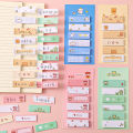 【Free Shipping】Cute Cartoon Index Sticker Student Label Office Note Sticker Stationery Sticky Note. 