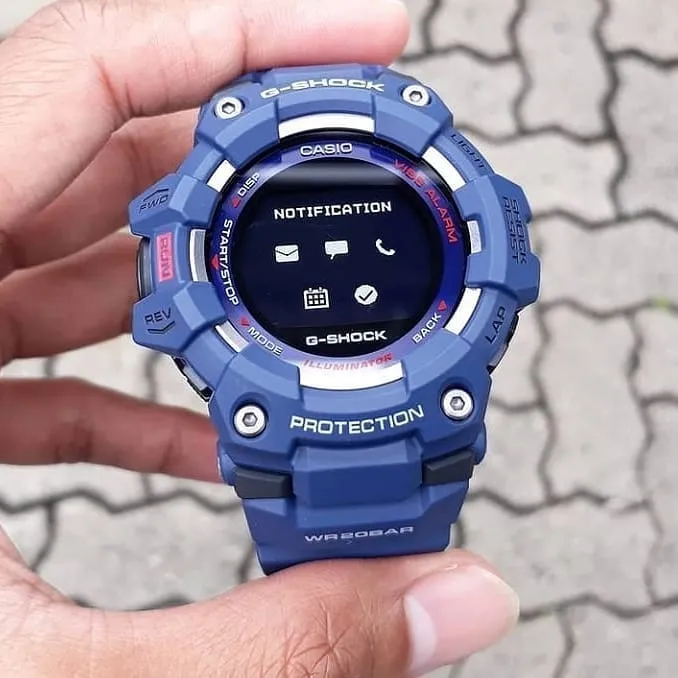 OFFICIAL WARRANTY) Casio G-Shock GBD-100-2 Digital Bluetooth Step