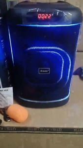 BTS-2105 BIG DJ singing speaker color LED charging party karaoke speaker bluetooth with mic BTS KTS