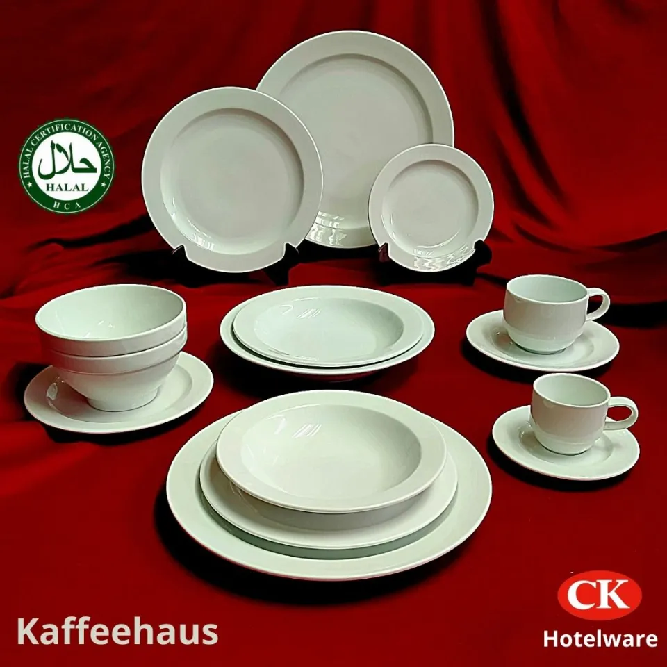 CK Porcelain Narrow Rim Plate BB Plate Side Plate Desert