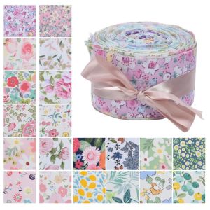 MIRACLE HOME STORE 20pcs Creative Cotton Craft Fabric Cloths Colorful DIY Crafts Textile Patchwork Different Patterns Vintage Floral Floral Printed Fabric Handmade Accessories