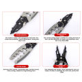 7-Inch Multifunctional Wire Stripping Pliers, Electrician Special Tools For Wire Cutting, Pulling, Pressing, Winding Screwing. 