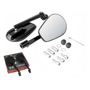 BESTOUR HD Motorcycle Rearview Mirror Carbon Fiber Universal Electric Scooter Rearview Mirror High Quality Metal Rearview Mirror