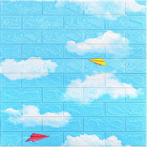 วอลเปอรติดผนัง 3 มิติ ลายการ์ตูน ลายต้นไม้ รวมทุกขนาด วอลเปเปอร์3D หนา 2-3มม ลายอิฐ 3 มิติ DIY กันน้ำ วอลเปเปอร์ สติกเกอร์