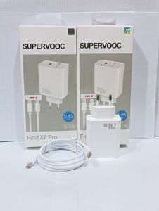 Charger OPP Find X6 Pro 240W Super Vooc Support Fast Charging Type C To C Cable 1Meter