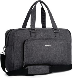 BAGSMART Weekender Bags for Women Travel Duffle Overnight Bag Personal Item Bag with Shoe Bag for Travel Essentials