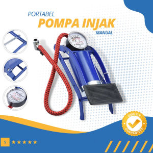 Grosir Pompa Injak Ban Motor Pompa Sepeda Pompa Angin Pompa Sepeda Portable Pompa Motor Pompa Ban Portable Modern