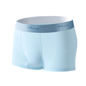 MiiOW 3Pcs Ice Silk Men Underwear Boxers 3A Breathable Crotch Man Underpants Graphene Antibacterial Mens Panties Boxer Trunks