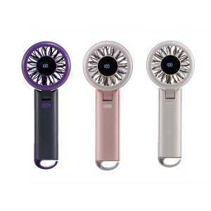 Air Cooling Fan Pocket Fan Small Desk Fan Handheld Fan Quiet Fan 100 Speed Adjustable Plastic Texture for Children