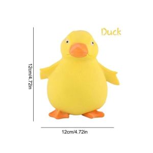 Squishy Jumbo Bebek Duck Lucu / Stress Ball Ukuran Besar / Penghilang Stress Mainan Squishy Viral