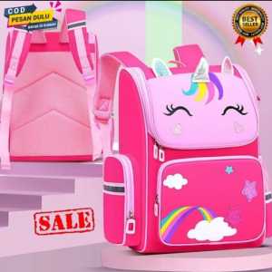 Tas Ransel Backpack Sekolah Back Pack Tas Punggung Anak Perempuan Wanita Cewek Remaja Gendong Lembut