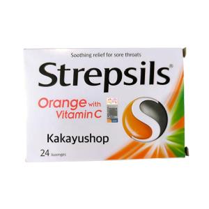 STREPSILS Permen Pelega Tenggorakan Isi 24 Lozenges - Makanan
