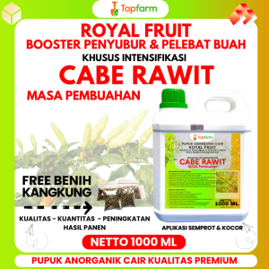Pupuk Topfarm / Pupuk Pelebat Buah Cabai Rawit / Pupuk Buat Tanaman Cabe Rawit / Pupuk Cabe Rawit Pelebat Buah / Pupuk Buah Cabe Rawit / Pupuk Buster Cabe Rawit / Pupuk Khusus Buah Cabe Rawit Berbuah Lebat