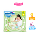 Miếng lót Molfix Thiên Nhiên (Newborn 2,> 1 tháng, 60 miếng) + 6 miếng. 