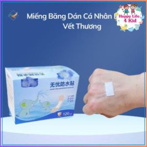 Băng cá nhân urgo trong suốt băng keo cá nhân chống nước băng cá nhân cute hộp 120 miếng