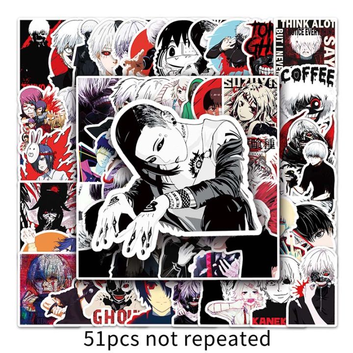 51pcs%20Anime%20Tokyo%20Ghoul%20Waterproof%20Stickers%20Lot%20Bundle%20Sticker%20Japanese%20Manga%20Vinyl%20Sticker%20-%20Image%2010