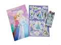 COLORING BOOK 3IN1 STIKER DISNEY BUKU MEWARNAI MENGGUNAKAN PENSIL WARNA. 