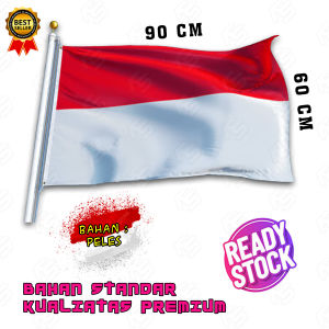 BENDERA MERAH PUTIH UKURAN : 60CM X 90CM 80CM X 120CM 90CM X 150CM & 130CM X 180CM