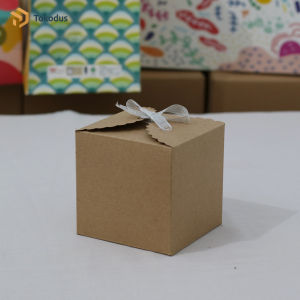 Kardus Kotak kado 10x10x10 + Pita Polos Aesthetic - Tokodus Pagarsih (ISI 10 PCS)