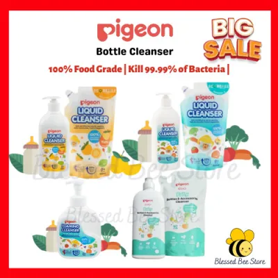 Pigeon Bottle & Accessories Cleanser | Liquid Cleanser | Foaming Cleanser