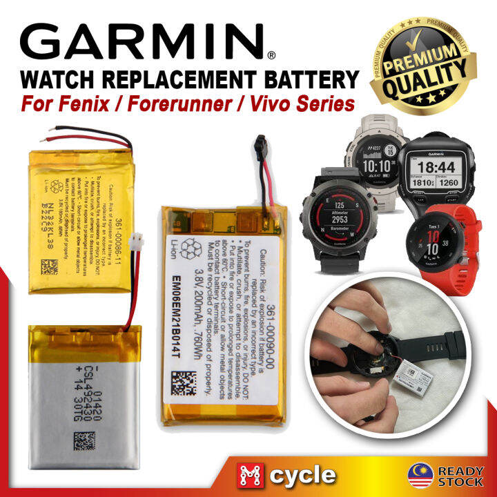 Garmin approach hotsell s60 battery replacement