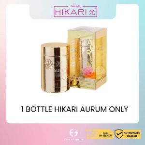 BUY 2 PROMO HIKARI AURUM S-Acetyl Glutathione 30 Caps with Emothion Komecera Florabella Anti Aging