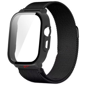 Case+Magnetic Steel Strap For realme Watch 5 Smart Watch Strap