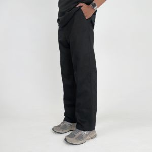 Fairgoods Celana Chinos Panjang Pria Reguler Fit - Black