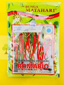 Benih Cabe Keriting ROMARIO isi 10gr dr Cap Bunga Matahari