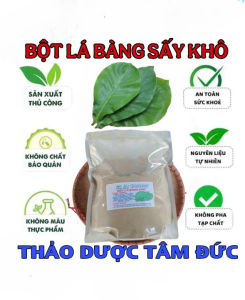 túi 1kg bột lá bàng nguyên chất