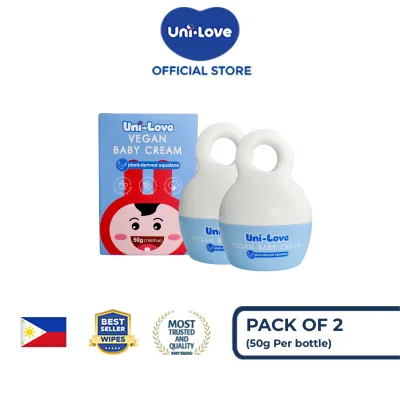 UniLove Vegan Baby Cream 50g Pack of 2