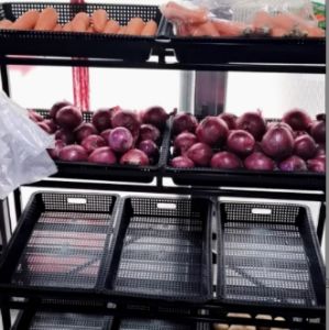 Fruit shelf display rack vegetable shelf supermarket fruit and vegetable rack multi-layer shelf