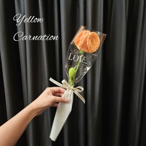 【Teacher’s Day】Crochet Flower Gift | Knitted Rose Sunflower Carnation | Handmade Eternal Flower for Teachers gift